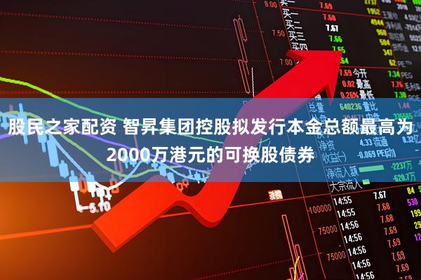 股民之家配资 智昇集团控股拟发行本金总额最高为2000万港元的可换股债券